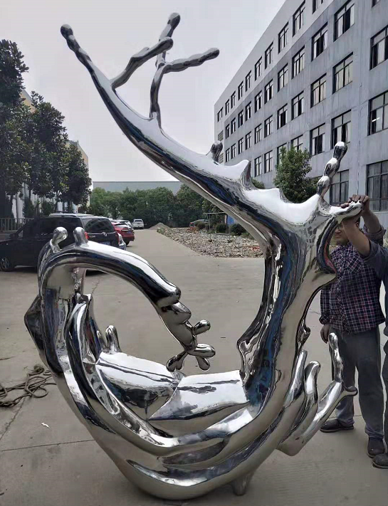 浪花雕塑廠家,鏡面工藝制作,不銹鋼浪花雕塑價格 浪花雕塑廠家,鏡面工藝制作,不銹鋼浪花雕塑價格