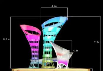 鐵藝酒瓶雕塑廠家，鏤空工藝，鏤空酒瓶雕塑制作