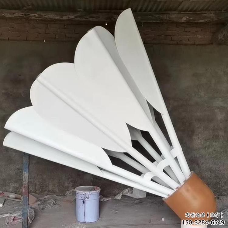 仿古羽毛球雕塑 庭院彩繪雕塑 田間小品 仿古羽毛球雕塑 庭院彩繪雕塑 田間小品