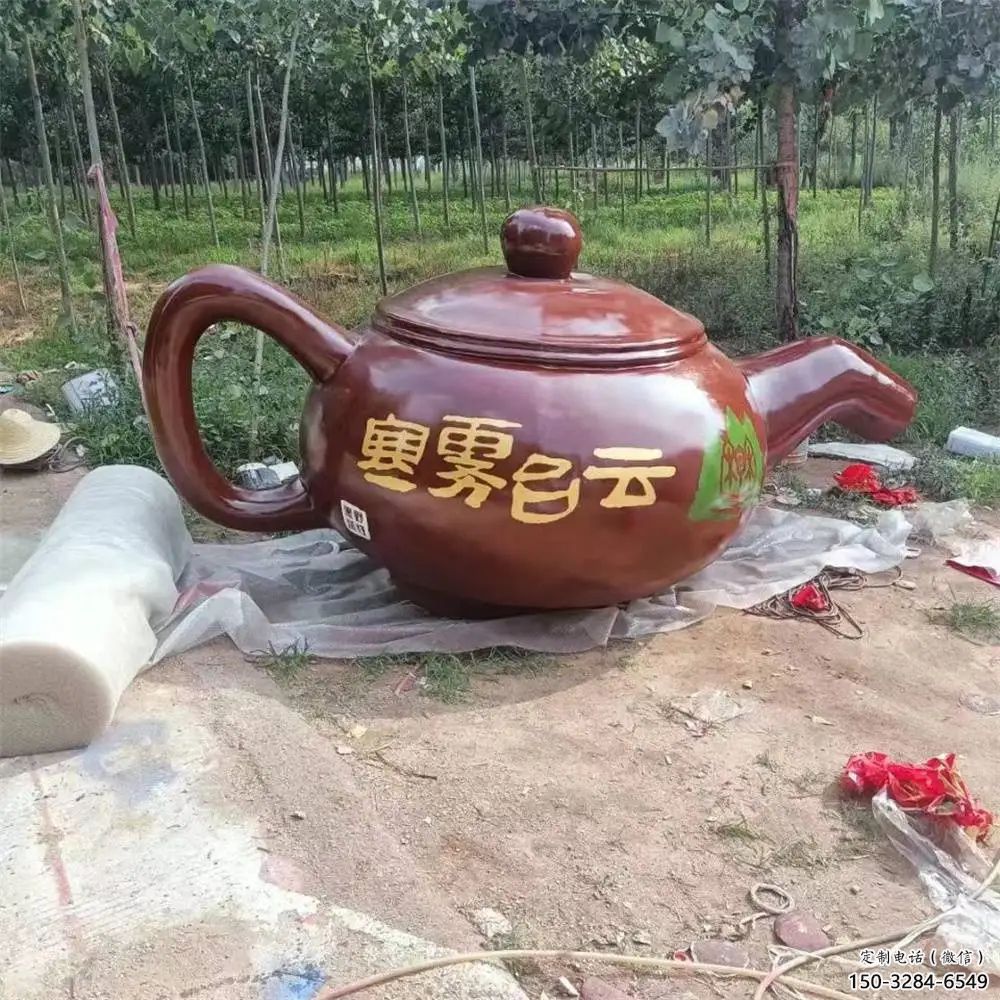 店門口水壺雕塑 創意流水雕塑 仿真擺件 店門口水壺雕塑 創意流水雕塑 仿真擺件