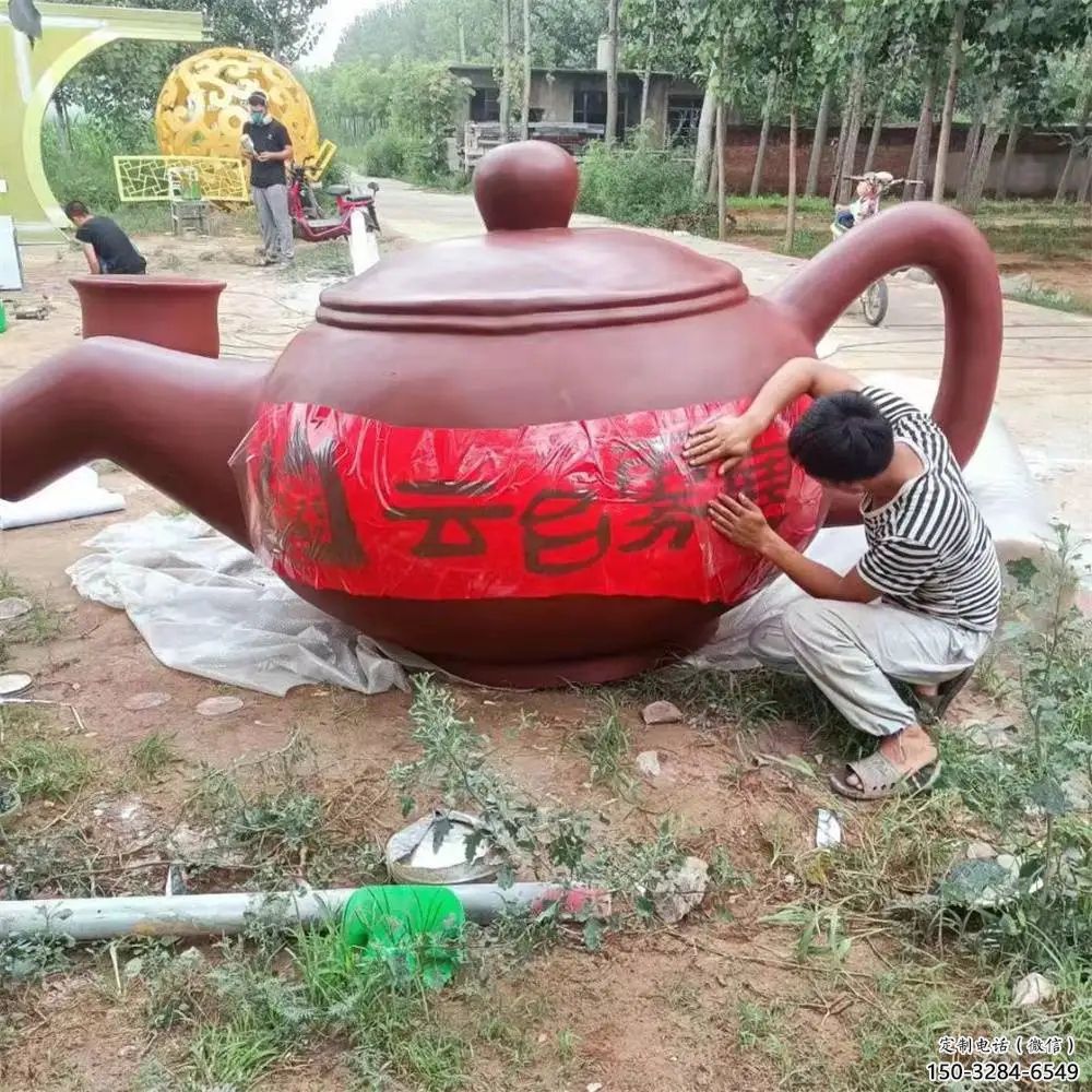 酒店水壺雕塑 庭院仿真雕塑 彩繪小品 酒店水壺雕塑 庭院仿真雕塑 彩繪小品