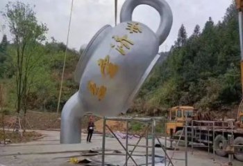 園林水壺雕塑 田間彩繪雕塑 仿真擺件