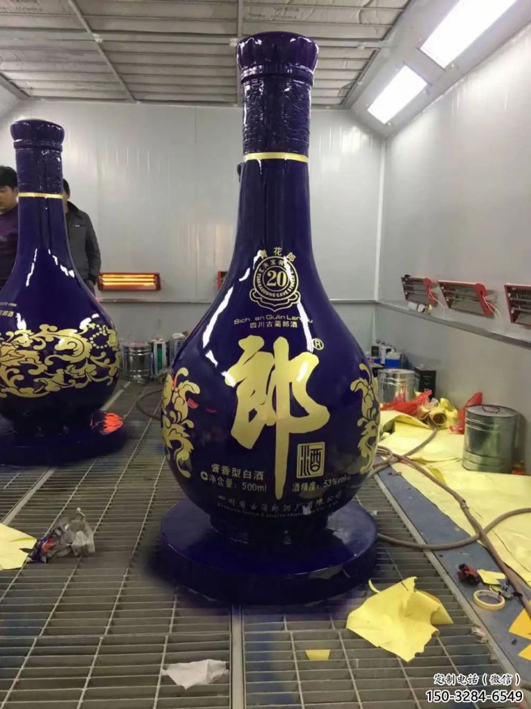 城市瓶子雕塑 風景區彩繪雕塑 抽象擺件 城市瓶子雕塑 風景區彩繪雕塑 抽象擺件