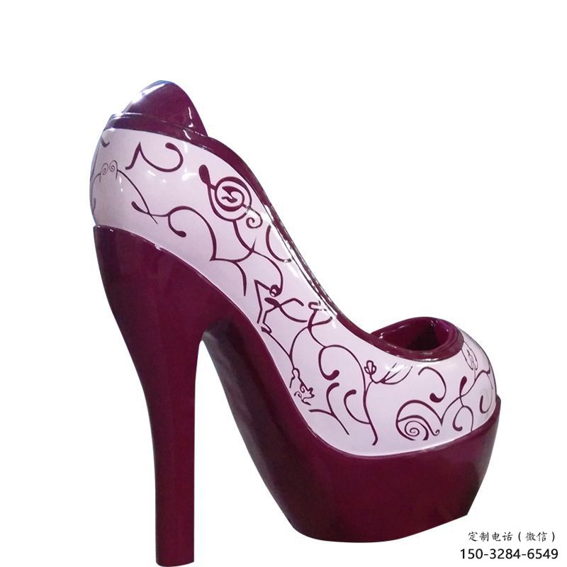 供應(yīng)創(chuàng)意高跟鞋雕塑 步行街店門口雕塑 影視劇小品 供應(yīng)創(chuàng)意高跟鞋雕塑 步行街店門口雕塑 影視劇小品