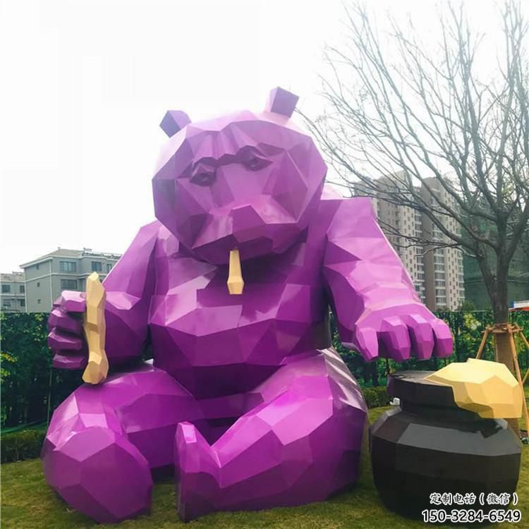 公園黑熊雕塑 酒店門口雕塑 彩繪擺件 公園黑熊雕塑 酒店門口雕塑 彩繪擺件