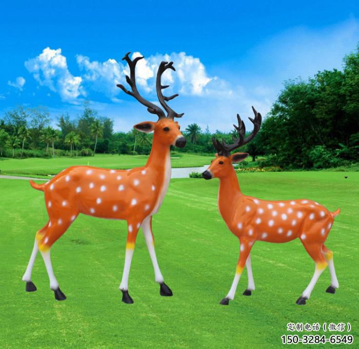 點擊仿古小鹿雕塑 庭院彩繪雕塑 田間小品 點擊仿古小鹿雕塑 庭院彩繪雕塑 田間小品