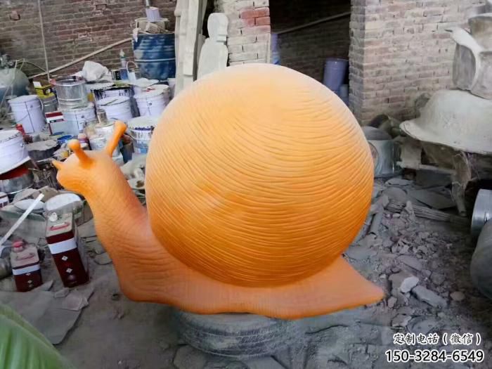 公園玻璃鋼蝸牛雕塑廠家 酒店門口雕塑 彩繪擺件 公園玻璃鋼蝸牛雕塑廠家 酒店門口雕塑 彩繪擺件