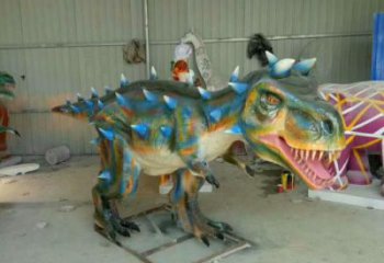 玻璃鋼廣場恐龍雕塑 公園仿真雕塑 抽象擺件