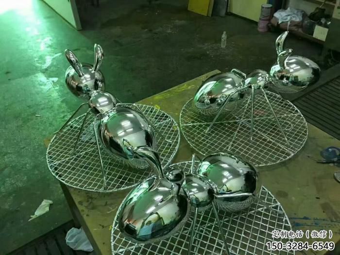 不銹鋼仿真螞蟻雕塑 酒店公園雕塑 風景區擺件 不銹鋼仿真螞蟻雕塑 酒店公園雕塑 風景區擺件