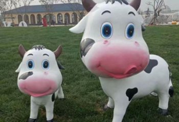 抽象玻璃鋼小狗雕塑 店門口彩繪雕塑 步行街擺件