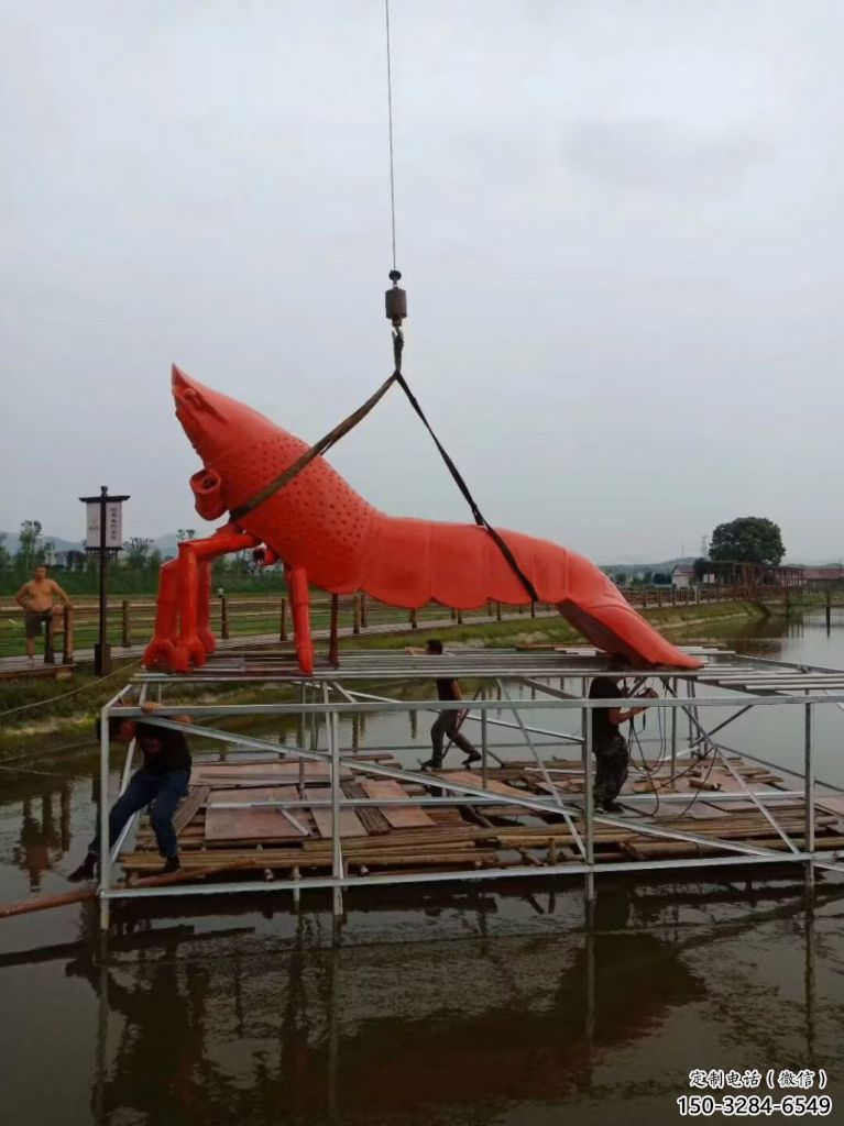 售樓處玻璃鋼龍蝦雕塑 仿真雕塑 海洋生物擺件 售樓處玻璃鋼龍蝦雕塑 仿真雕塑 海洋生物擺件