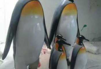 玻璃鋼企鵝雕塑價(jià)格 風(fēng)景區(qū)仿真雕塑 廣場(chǎng)小品