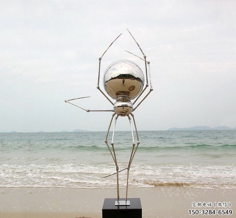 田間不銹鋼蜘蛛雕塑 彩繪仿真雕塑 園林?jǐn)[件 田間不銹鋼蜘蛛雕塑 彩繪仿真雕塑 園林?jǐn)[件