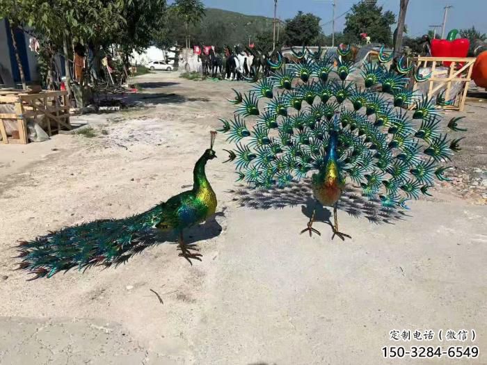 店門(mén)口不銹鋼孔雀雕塑 創(chuàng)意飛鳥(niǎo)雕塑 仿真擺件 店門(mén)口不銹鋼孔雀雕塑 創(chuàng)意飛鳥(niǎo)雕塑 仿真擺件