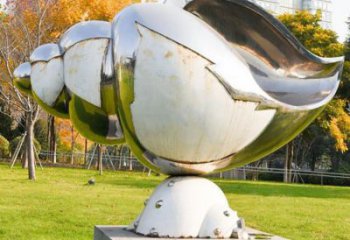 大型不銹鋼海螺雕塑 門口創(chuàng)意雕塑 售樓處小品