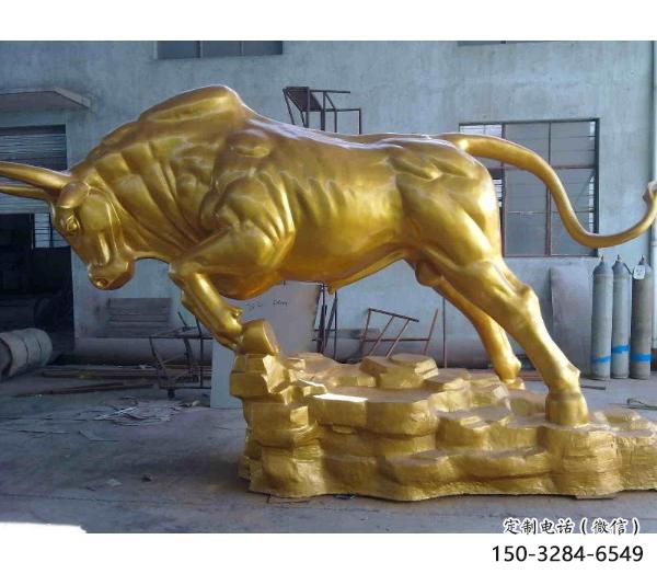 仿真開荒牛銅雕塑 店門口園林雕塑 動物小品 仿真開荒牛銅雕塑 店門口園林雕塑 動物小品