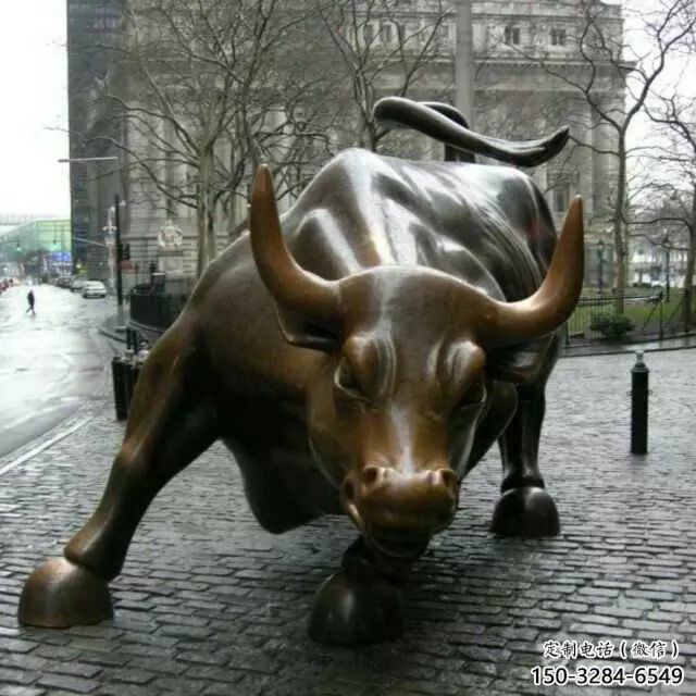 酒店開荒牛銅雕塑 庭院仿真雕塑 彩繪小品 酒店開荒牛銅雕塑 庭院仿真雕塑 彩繪小品