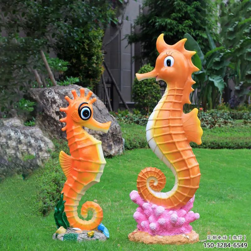 公園玻璃鋼海馬雕塑 酒店門(mén)口雕塑 彩繪擺件 公園玻璃鋼海馬雕塑 酒店門(mén)口雕塑 彩繪擺件