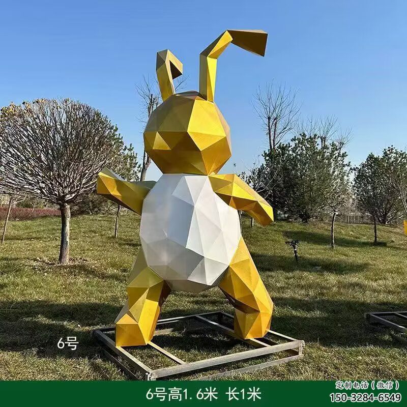 不銹鋼切面兔子雕塑 風(fēng)景區(qū)仿真雕塑 廣場(chǎng)小品 不銹鋼切面兔子雕塑 風(fēng)景區(qū)仿真雕塑 廣場(chǎng)小品