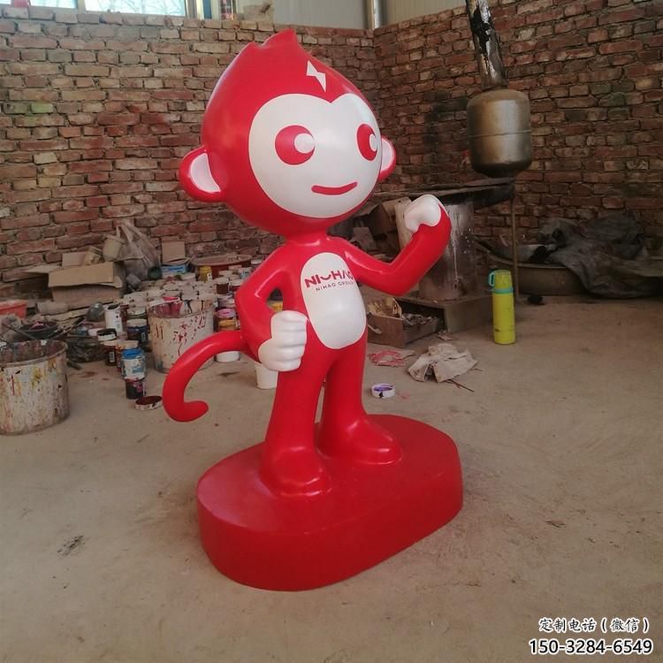 商場玻璃鋼猴子雕塑 仿真動物雕塑 店門口小品 商場玻璃鋼猴子雕塑 仿真動物雕塑 店門口小品