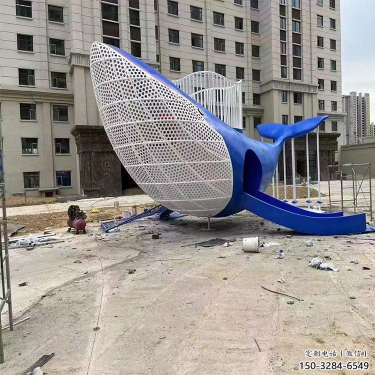 鯨魚雕塑廠家,烤漆彩繪工藝,公園廣場(chǎng)景觀擺件 (4) 鯨魚雕塑廠家,烤漆彩繪工藝,公園廣場(chǎng)景觀擺件 (4)