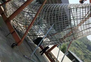 鏤空鯨魚雕塑,不銹鋼鯨魚雕塑,公園景觀小品 (3)