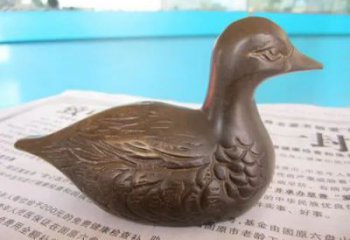 鴨子雕塑廠家,仿真動(dòng)物, 公園廣場街頭擺件 (3)