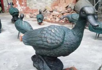 鴨子雕塑廠家,仿真動(dòng)物, 公園廣場(chǎng)街頭擺件 (5)