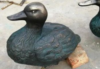 鴨子雕塑廠家,仿真動(dòng)物, 公園廣場(chǎng)街頭擺件 (7)
