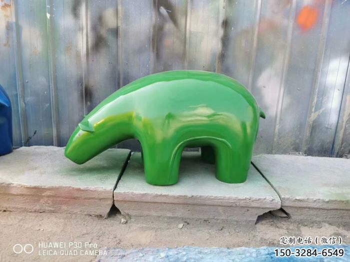 不銹鋼大熊雕塑,公園廣場雕塑,仿真彩繪工藝 (11) 不銹鋼大熊雕塑,公園廣場雕塑,仿真彩繪工藝 (11)