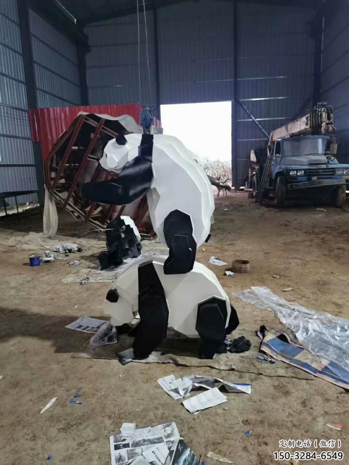 不銹鋼長頸鹿雕塑,異形幾何動物,售樓處小區擺件 (4) 不銹鋼長頸鹿雕塑,異形幾何動物,售樓處小區擺件 (4)