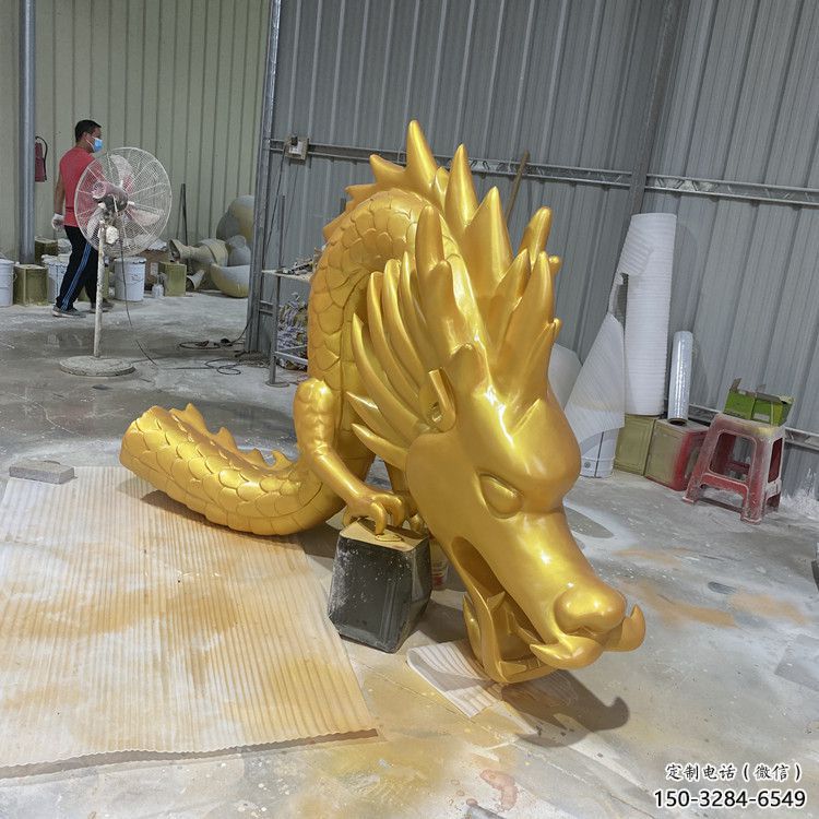 龍形銅雕塑,鑄銅工藝,大型動物雕塑制造商 (4) 龍形銅雕塑,鑄銅工藝,大型動物雕塑制造商 (4)