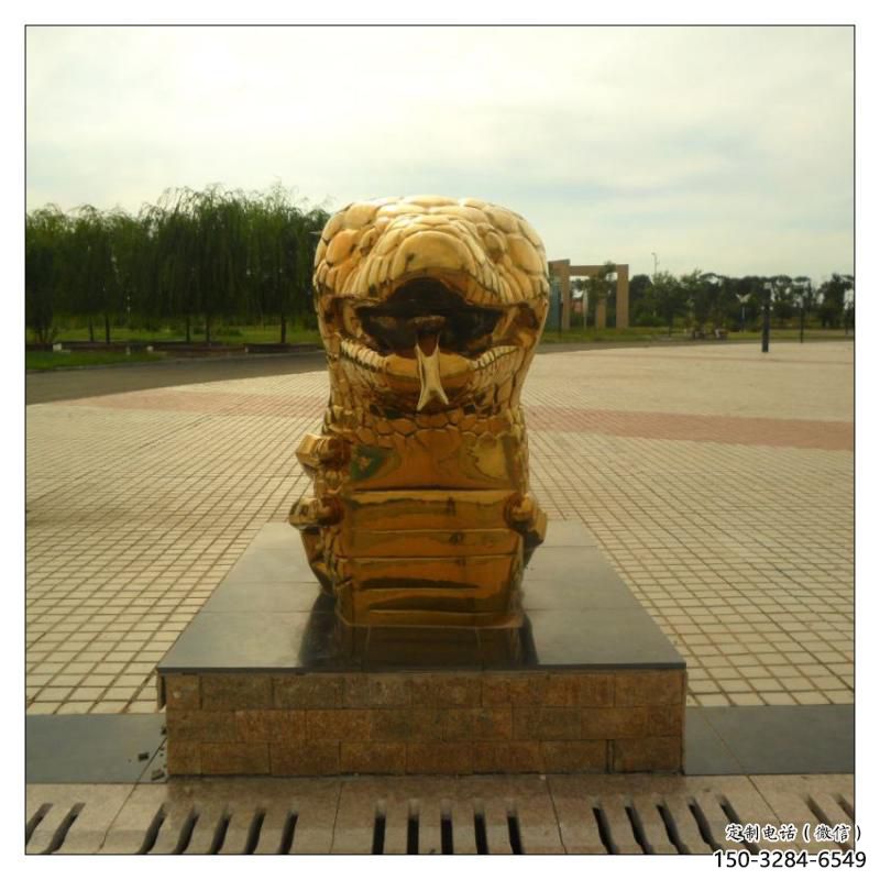 不銹鋼生肖雕塑,鍍鈦工藝,公園廣場戶外擺放 (2) 不銹鋼生肖雕塑,鍍鈦工藝,公園廣場戶外擺放 (2)