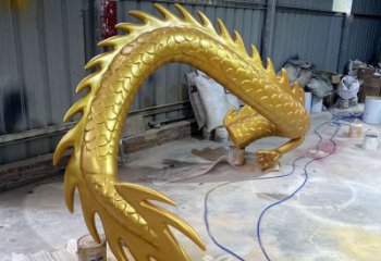 龍形銅雕塑廠家,鑄銅工藝,大型動(dòng)物雕塑