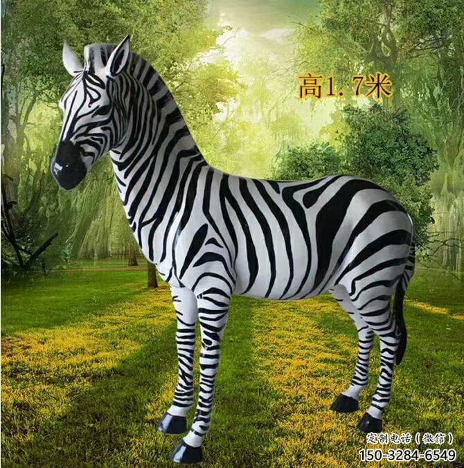 斑馬雕塑制作,仿真彩繪工藝,公園廣場街頭雕塑 斑馬雕塑制作,仿真彩繪工藝,公園廣場街頭雕塑