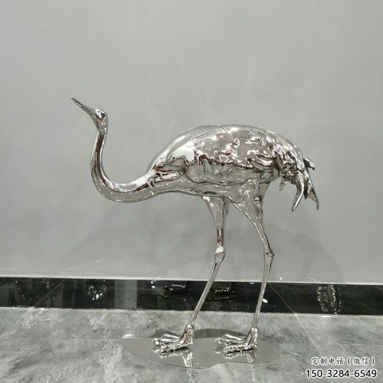 仿真鴕鳥雕塑 酒店公園雕塑 風景區擺件 仿真鴕鳥雕塑 酒店公園雕塑 風景區擺件