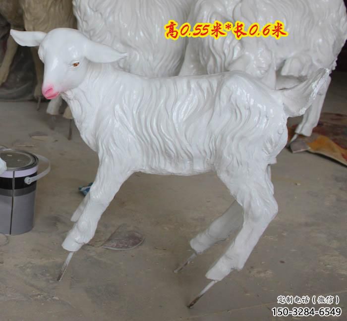 公園山羊雕塑廠家 酒店門口雕塑 彩繪擺件 公園山羊雕塑廠家 酒店門口雕塑 彩繪擺件