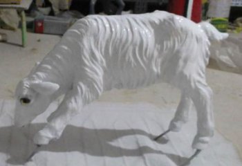 仿真山羊雕塑制作廠家 創(chuàng)意家禽雕塑 仿真擺件