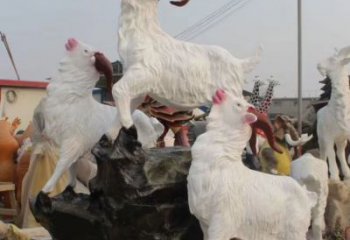 綿羊雕塑廠,動(dòng)物景觀,廣場(chǎng)園林小品