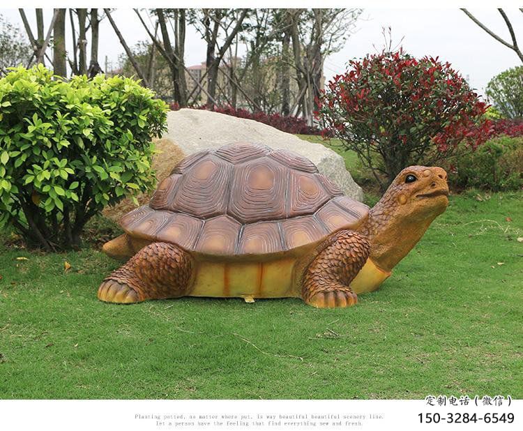 仿古海龜雕塑 庭院彩繪雕塑 田間小品 仿古海龜雕塑 庭院彩繪雕塑 田間小品