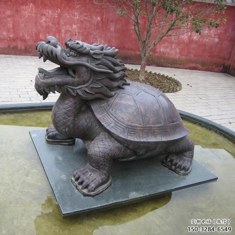 銅海龜雕塑廠家,神獸動物,仿古公園廣場擺件 銅海龜雕塑廠家,神獸動物,仿古公園廣場擺件