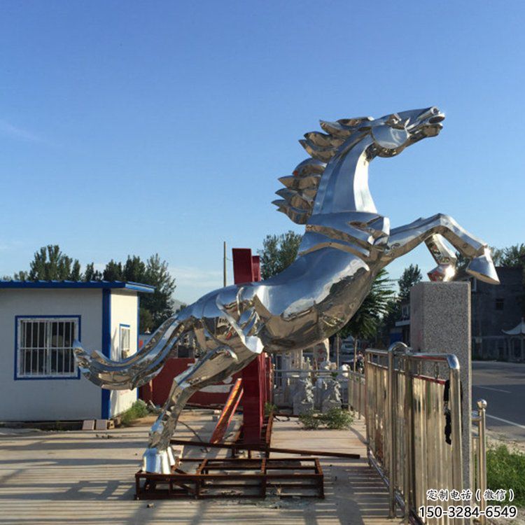 抽象奔馬雕塑,城市動(dòng)物擺件,廣場(chǎng)小品 抽象奔馬雕塑,城市動(dòng)物擺件,廣場(chǎng)小品