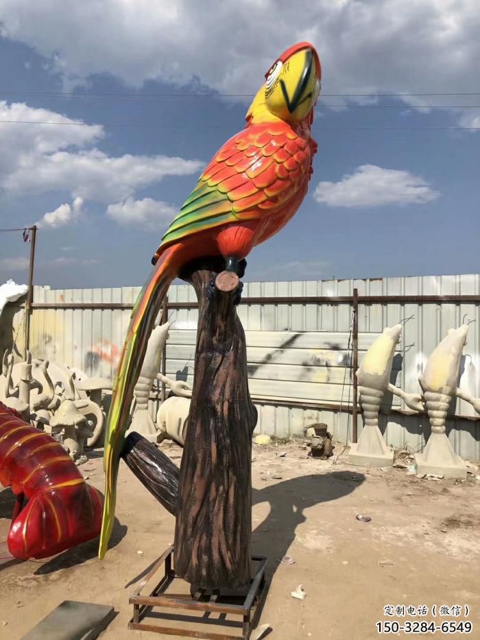 優價鸚鵡雕塑,鳥禽擺件,彩繪仿真工藝 優價鸚鵡雕塑,鳥禽擺件,彩繪仿真工藝