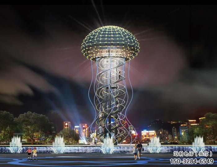 不銹鋼大型水母雕塑 步行街宣傳雕塑 仿真擺件 不銹鋼大型水母雕塑 步行街宣傳雕塑 仿真擺件