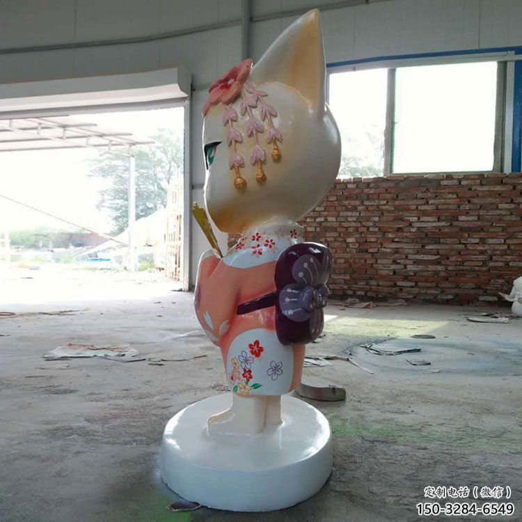 創意狐貍雕塑廠 步行街店門口雕塑 影視劇小品 創意狐貍雕塑廠 步行街店門口雕塑 影視劇小品