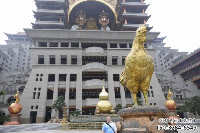 庭院小雞雕塑,動物小品,網格工藝 庭院小雞雕塑,動物小品,網格工藝