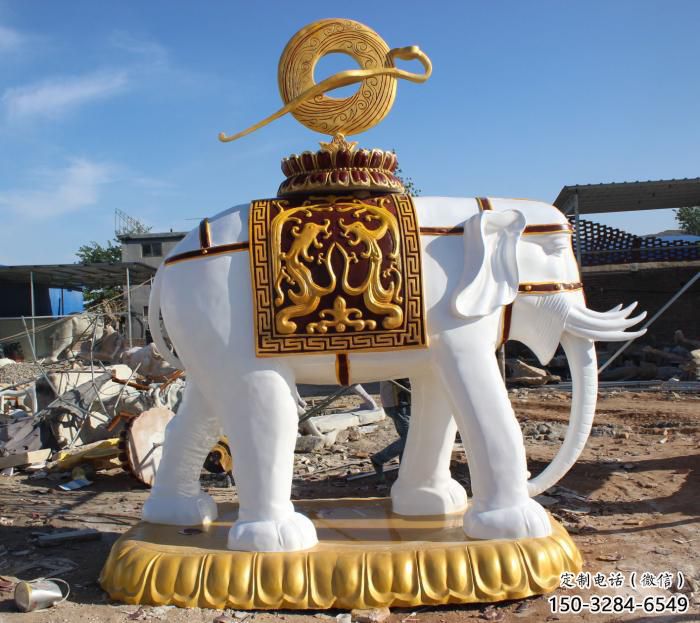 酒店小象雕塑,迪士尼主題,噴漆工藝 酒店小象雕塑,迪士尼主題,噴漆工藝