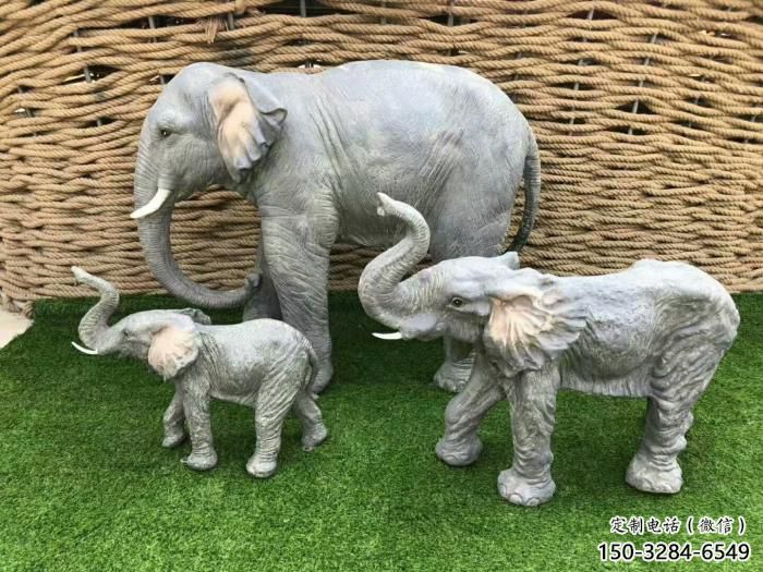 校園小象雕塑,動物題材,鍍銅工藝 校園小象雕塑,動物題材,鍍銅工藝