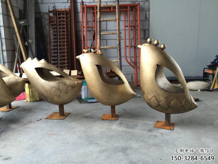 操場鳥類雕塑,公園題材,剪影工藝 操場鳥類雕塑,公園題材,剪影工藝