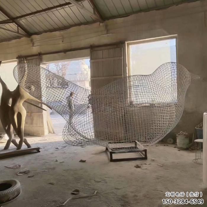 街道鳥類雕塑,動(dòng)物小品,剪影工藝 街道鳥類雕塑,動(dòng)物小品,剪影工藝